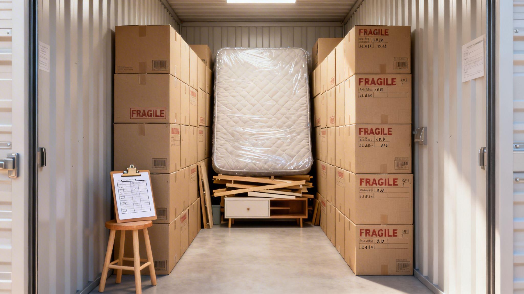 One room of furniture storage facility